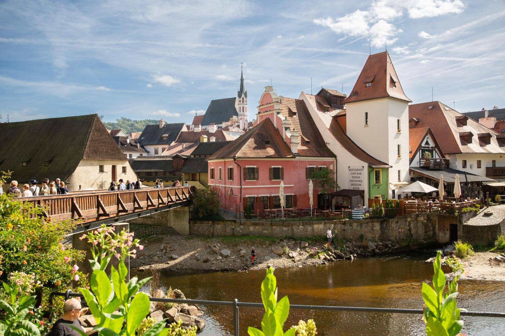 Rezidence Plesivec - Rodinny Apartman S 3 Loznicemi Cesky Krumlov Luaran gambar